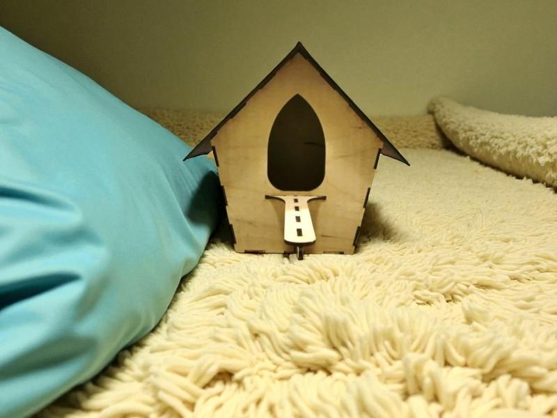 Laser Cut Birdhouse 3mm Free DXF file Download