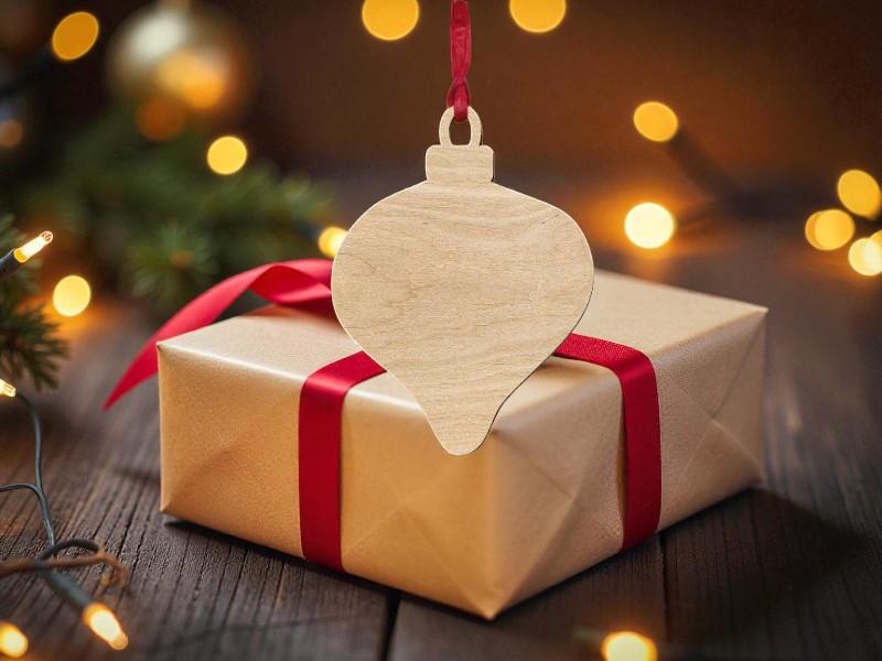 Laser Cut Teardrop Bauble Blank Free Download