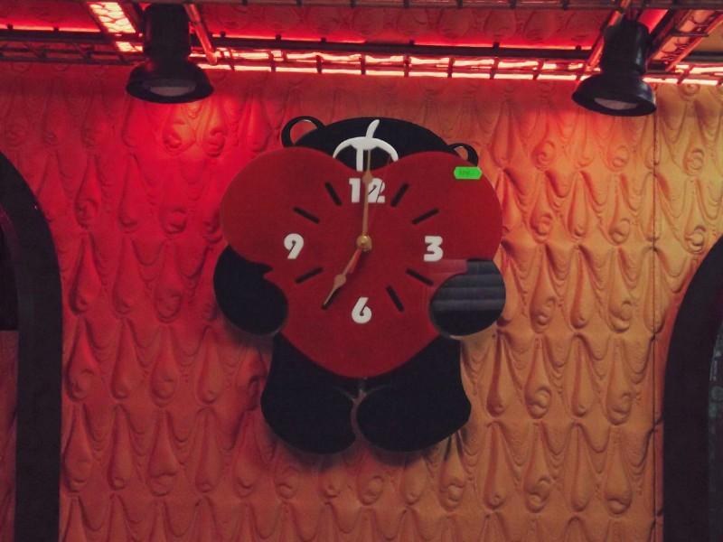 Laser Cut Teddy Bear Wall Clock Decoration Free Download