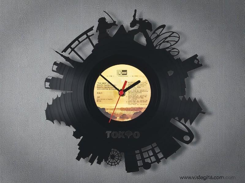 Laser Cut Tokyo Wall Clock Free Download