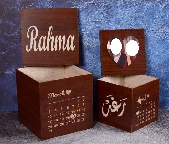 Laser Cut Wedding Keepsake Box Free Vector