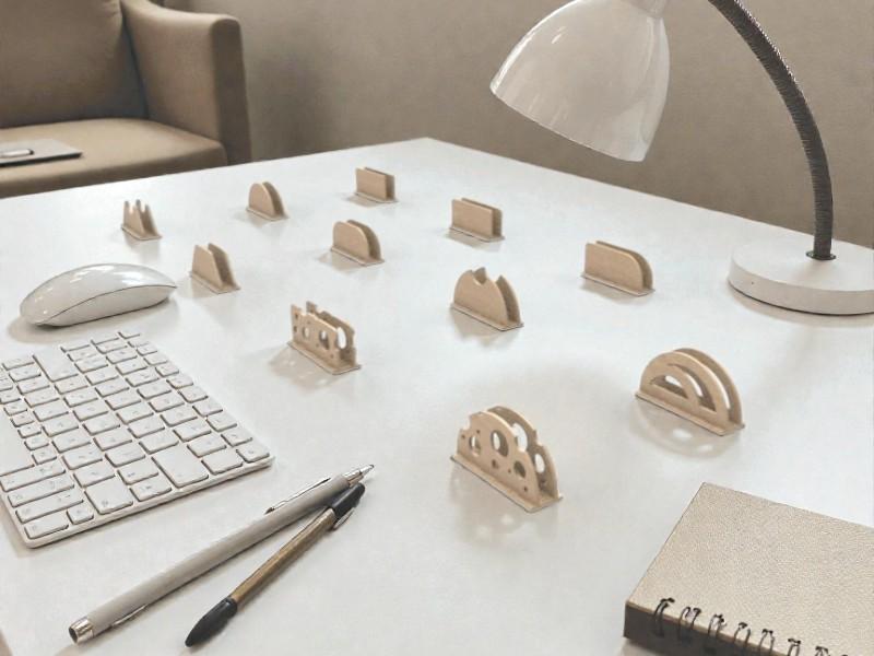 Laser Cut Wood Napkin Holders Tables Decor 3mm Free Download