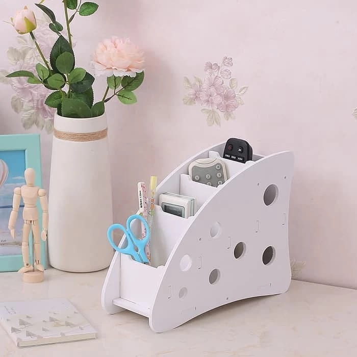 Laser Cut Wooden Remote Control Storage Holder