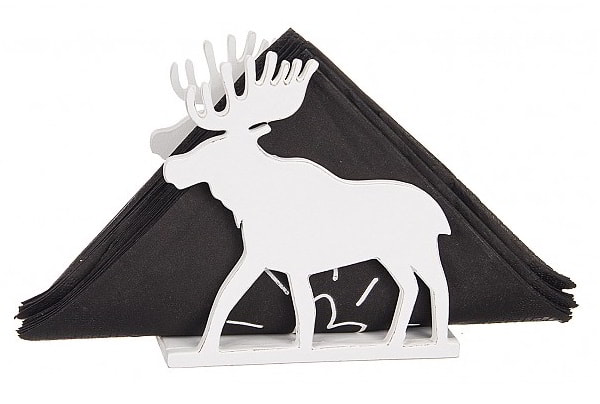 Plywood Moose Napkin Holder Template Mockup Free Vector File